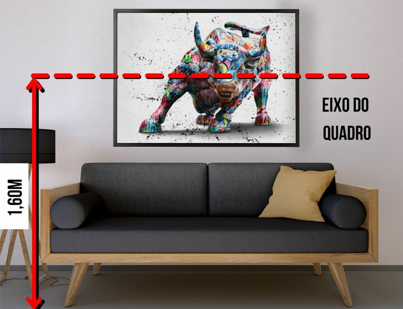 Eixo do quadro a 1,60m