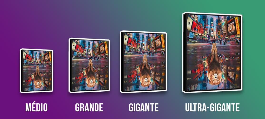 Como escolher o tamanho do quadro decorativo