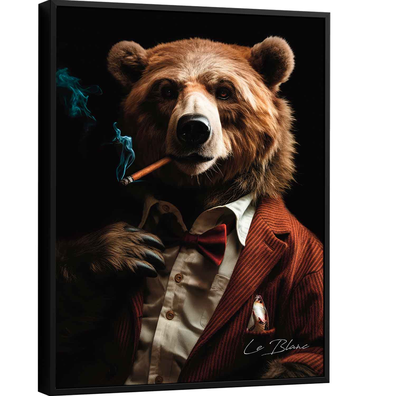 Quadro Urso Gangster