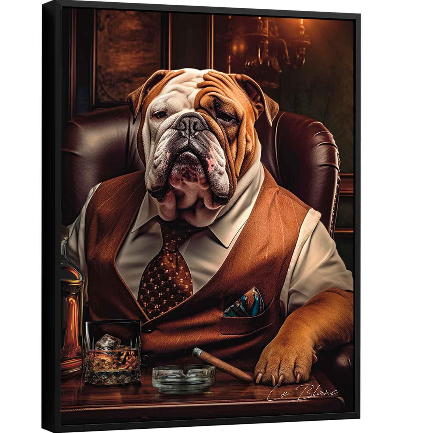 Quadro Bulldog Patrão