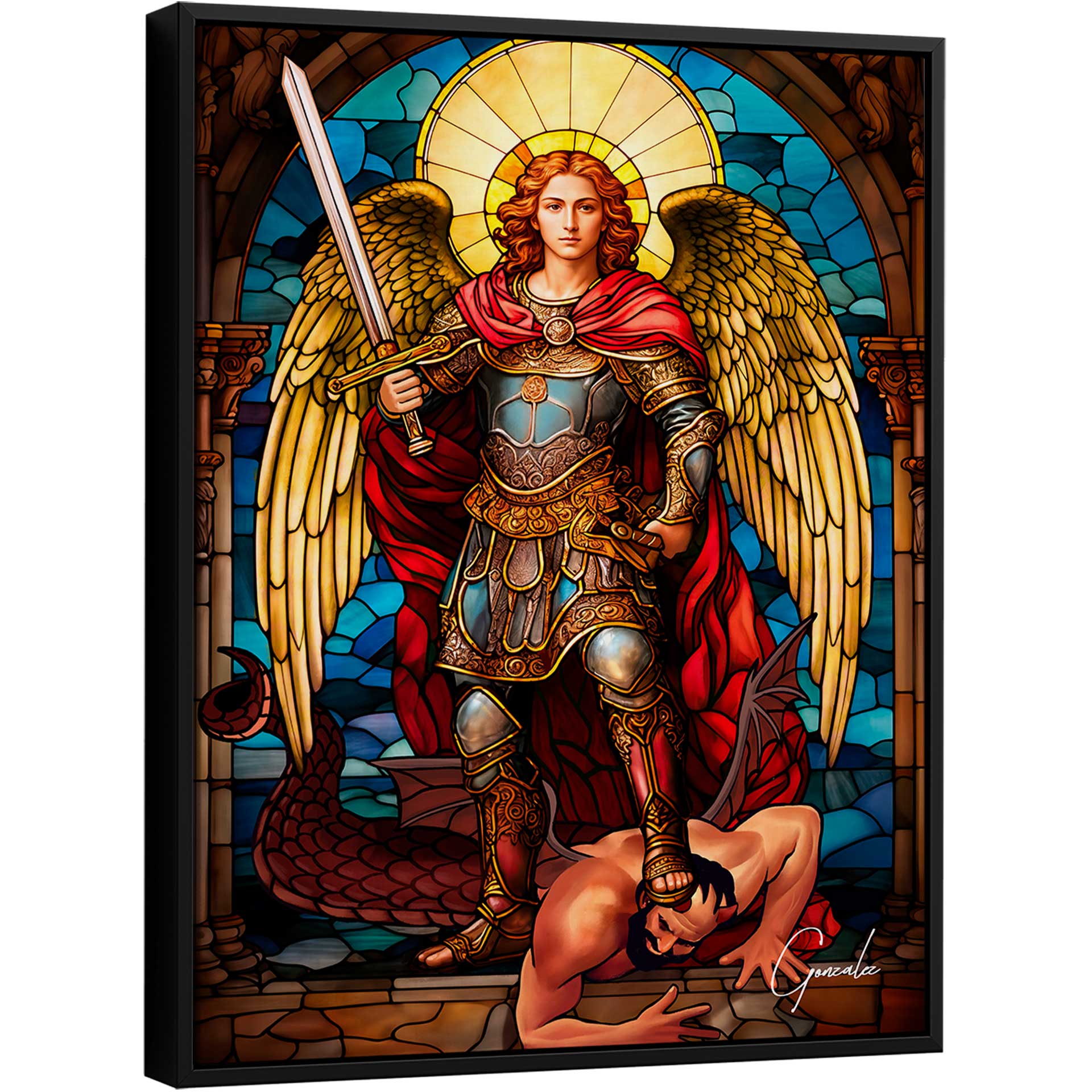 Quadro São Miguel Arcanjo