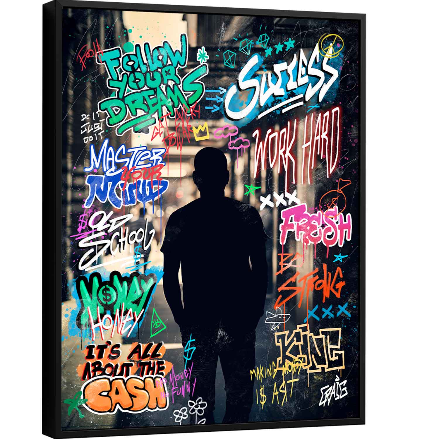 Masterpiece Fotograffiti – Sua Foto Grafitada por CRAIG