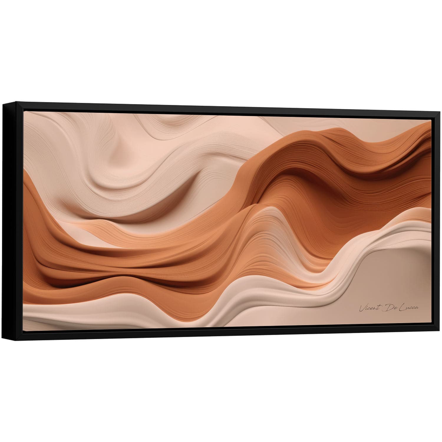 Quadro Boho Ondas Suaves