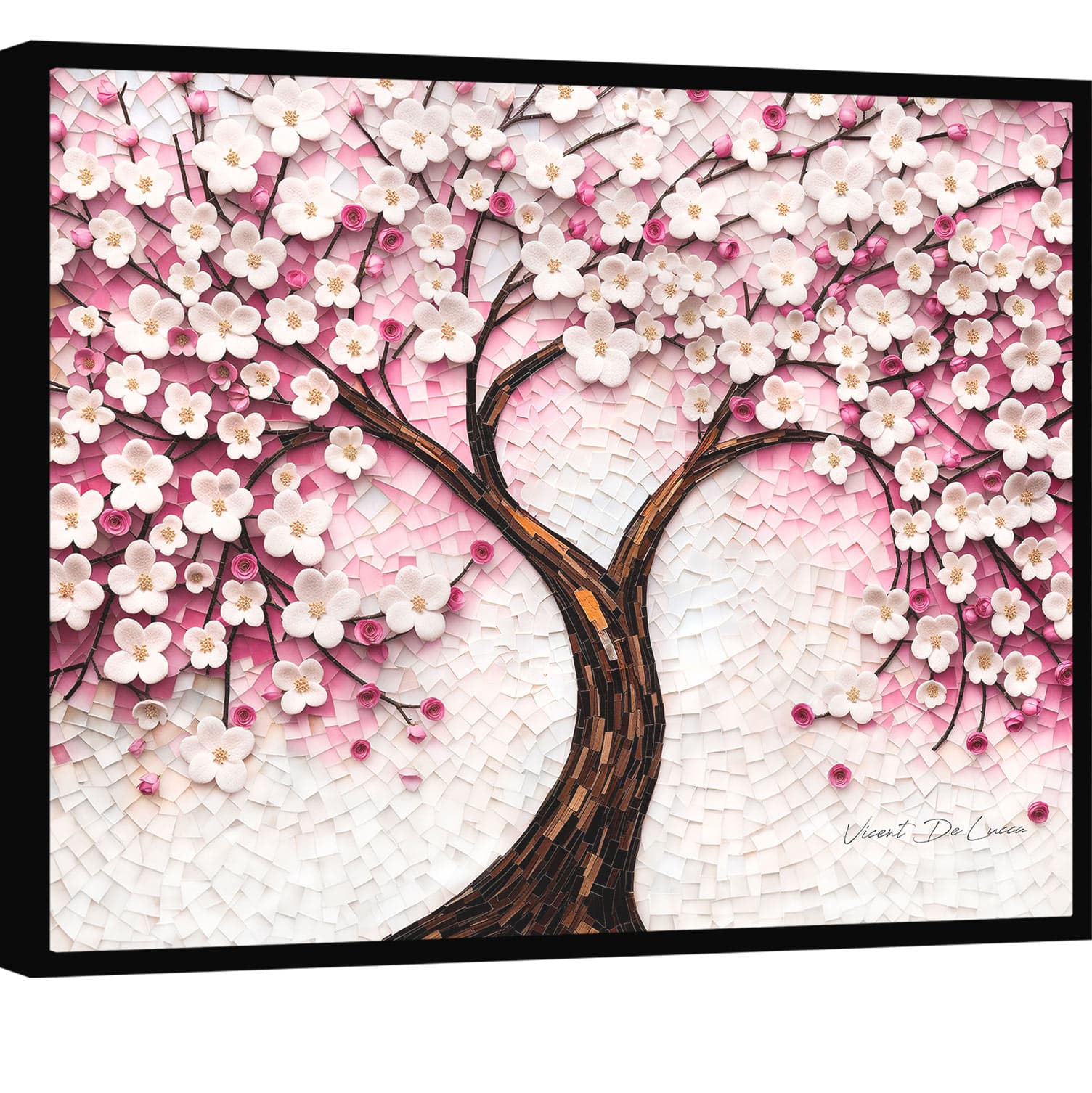 Quadro Árvore Encanto Floral